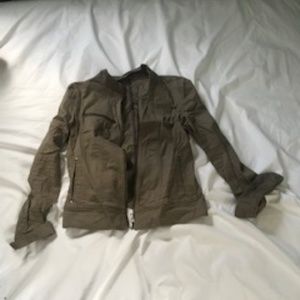 Olive green jacket